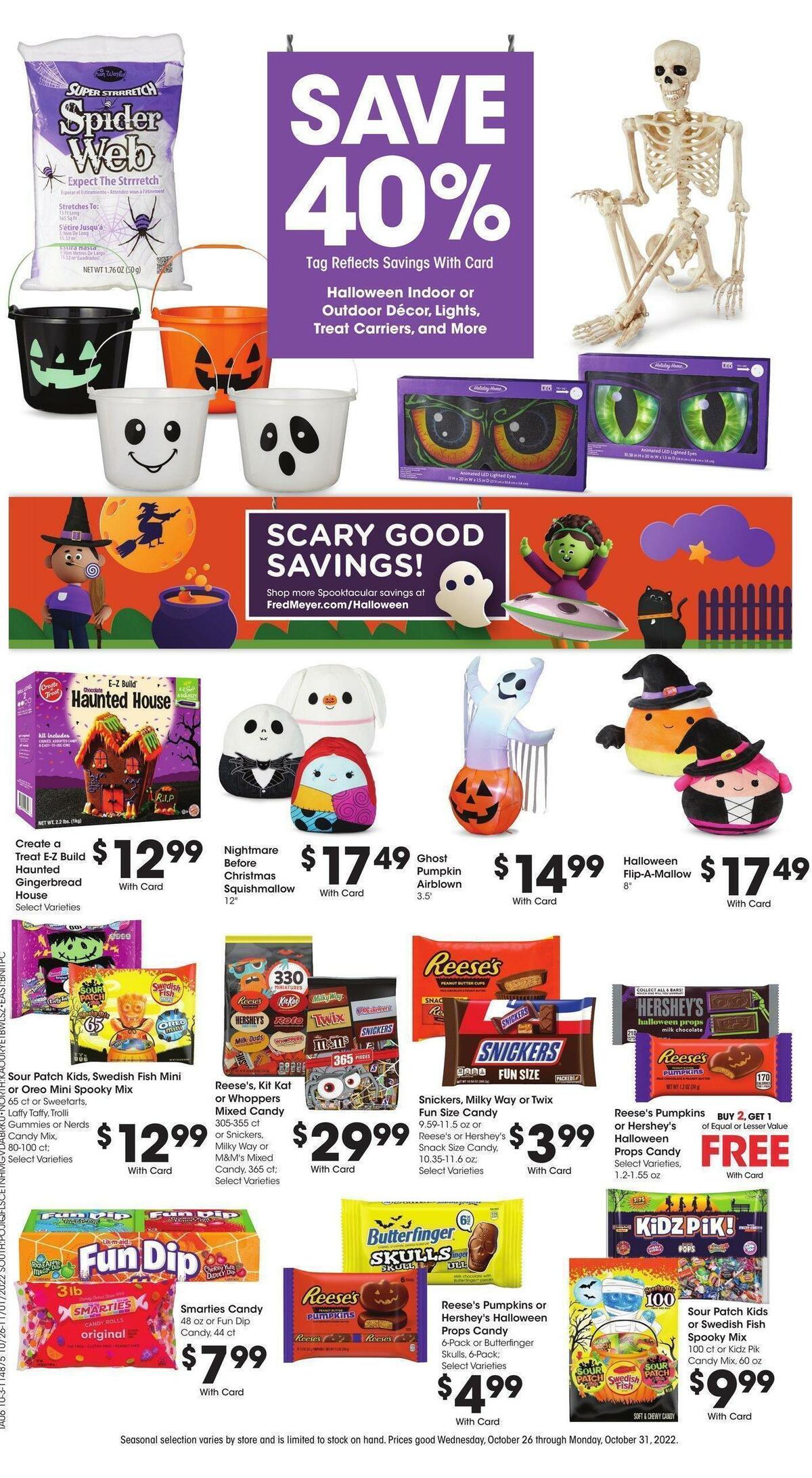 Fred Meyer Weekly Ad from October 26