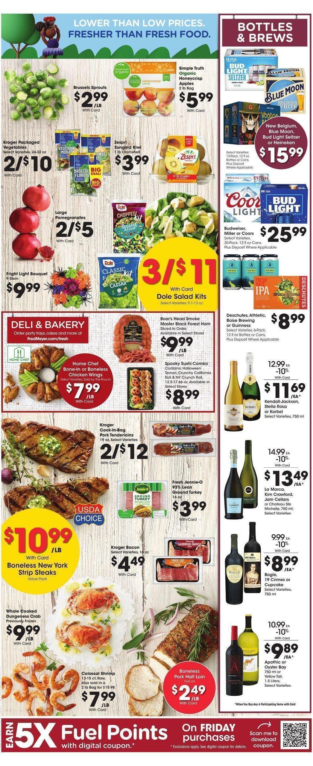 Fred Meyer Weekly Ad from October 26