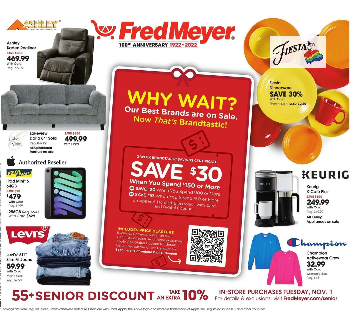 Fred Meyer General Merchandise Weekly Ad from October 26