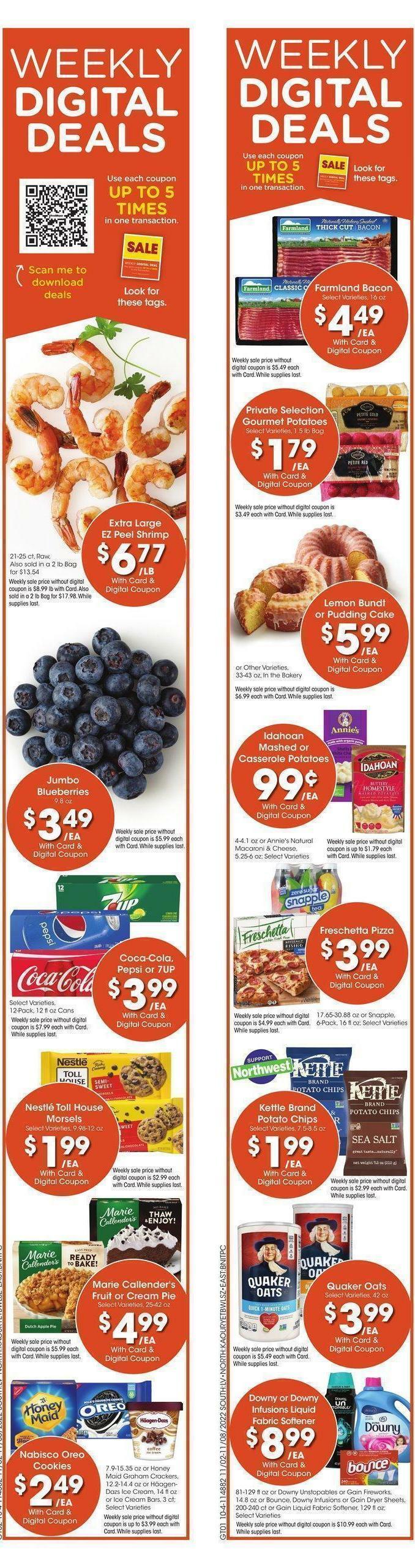 Fred Meyer Weekly Ad from November 2