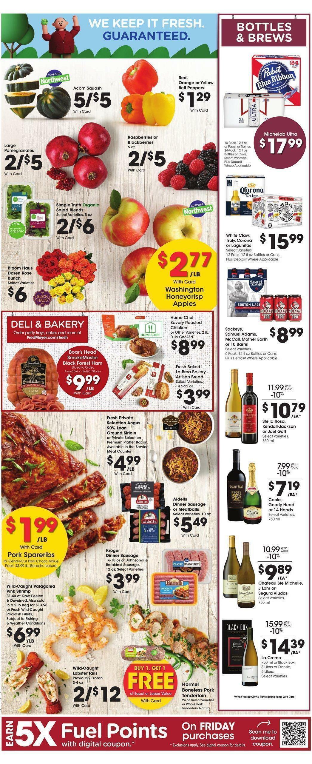 Fred Meyer Weekly Ad from November 2