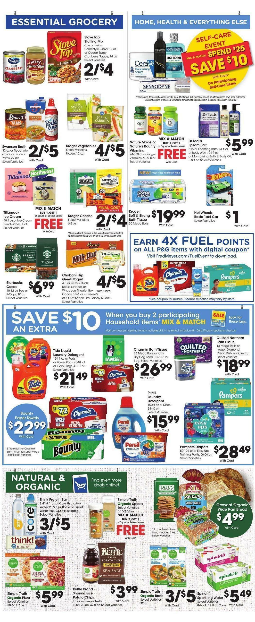 Fred Meyer Weekly Ad from November 2