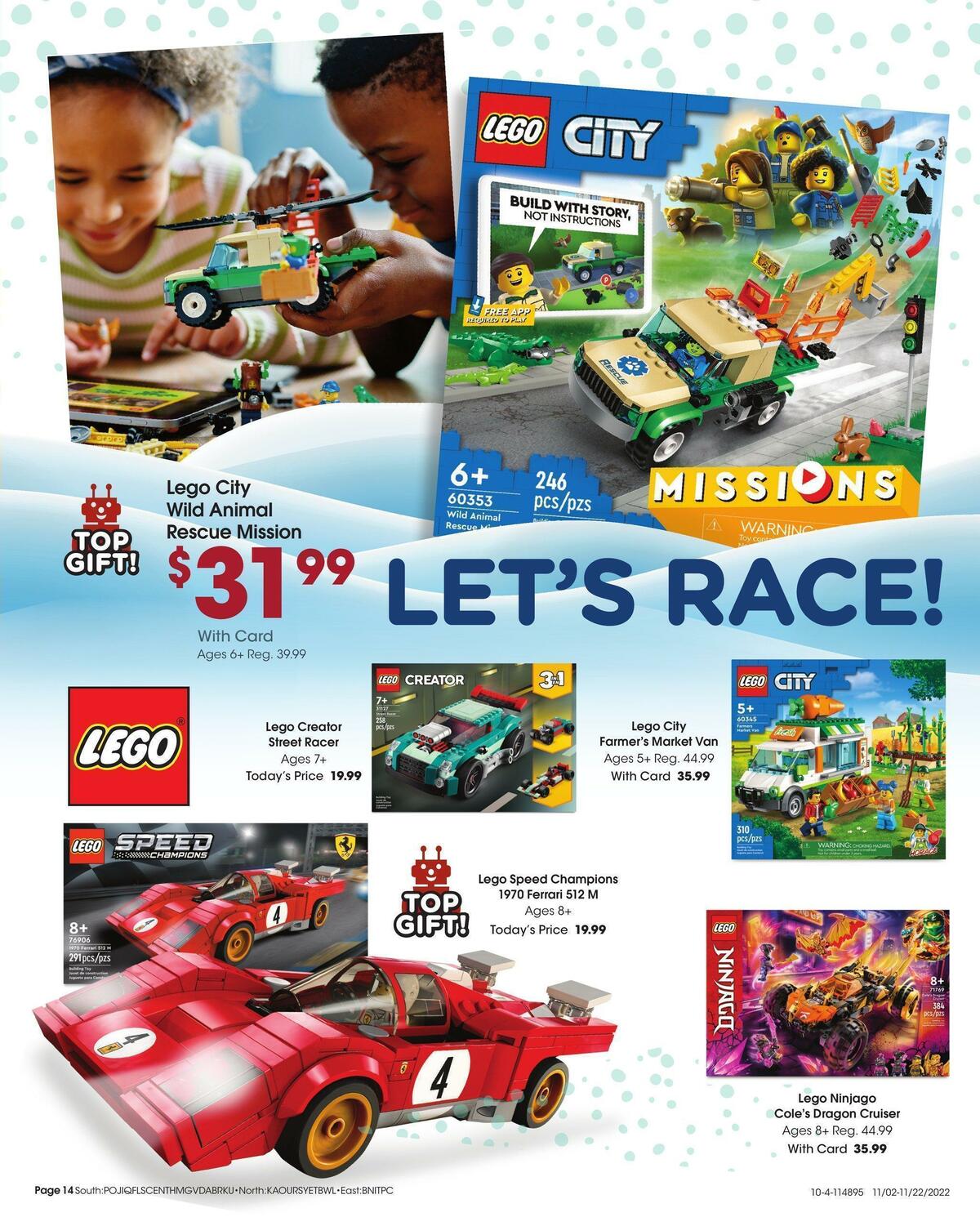 Fred Meyer Toy Book Weekly Ad from November 2