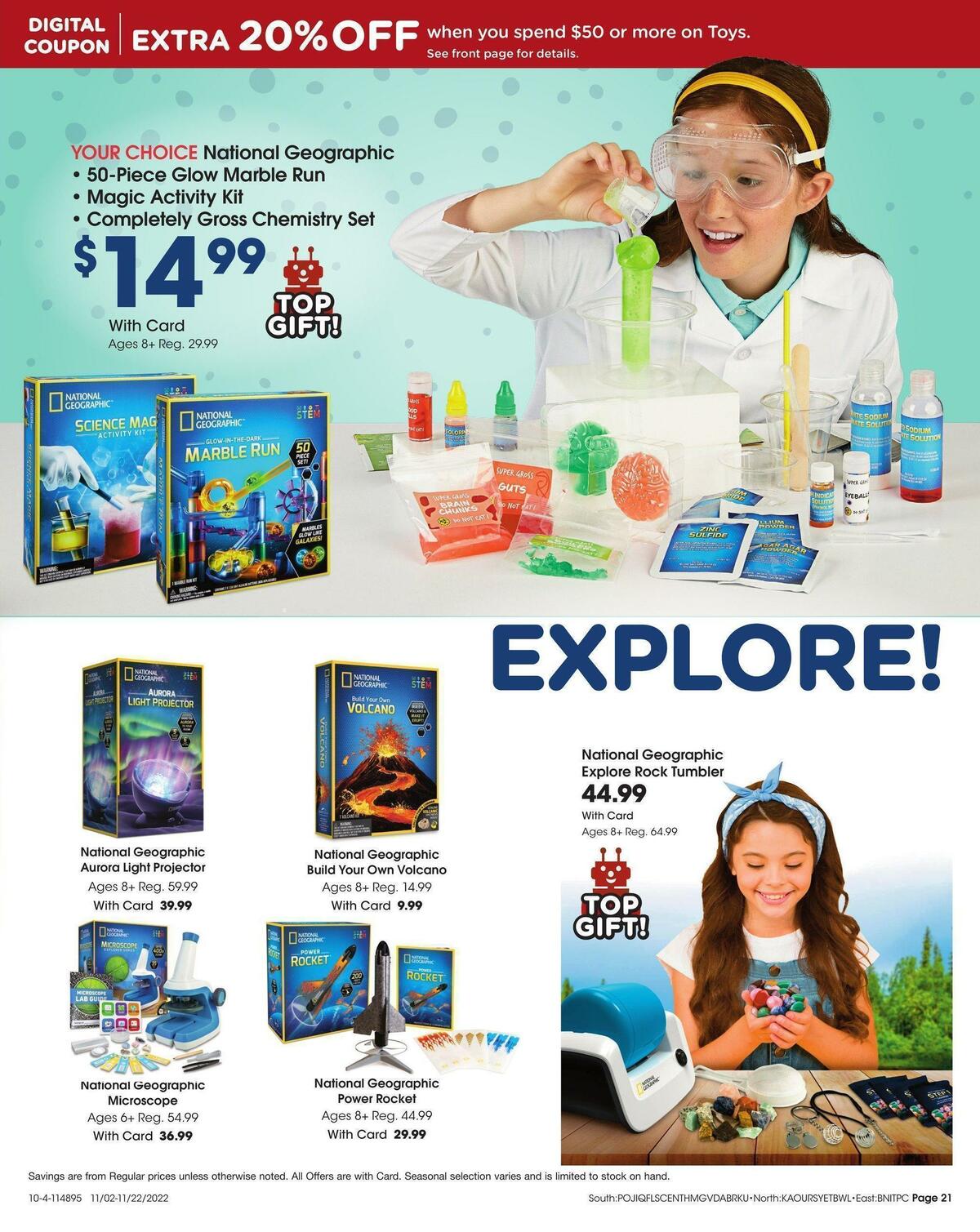 Fred Meyer Toy Book Weekly Ad from November 2