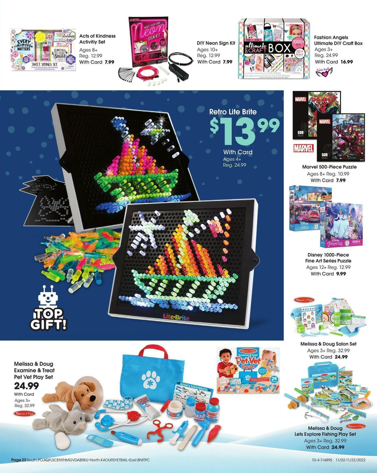 Fred Meyer Toy Book Weekly Ad from November 2