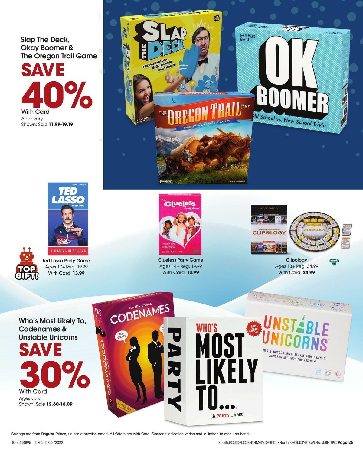 Fred Meyer Toy Book Weekly Ad from November 2
