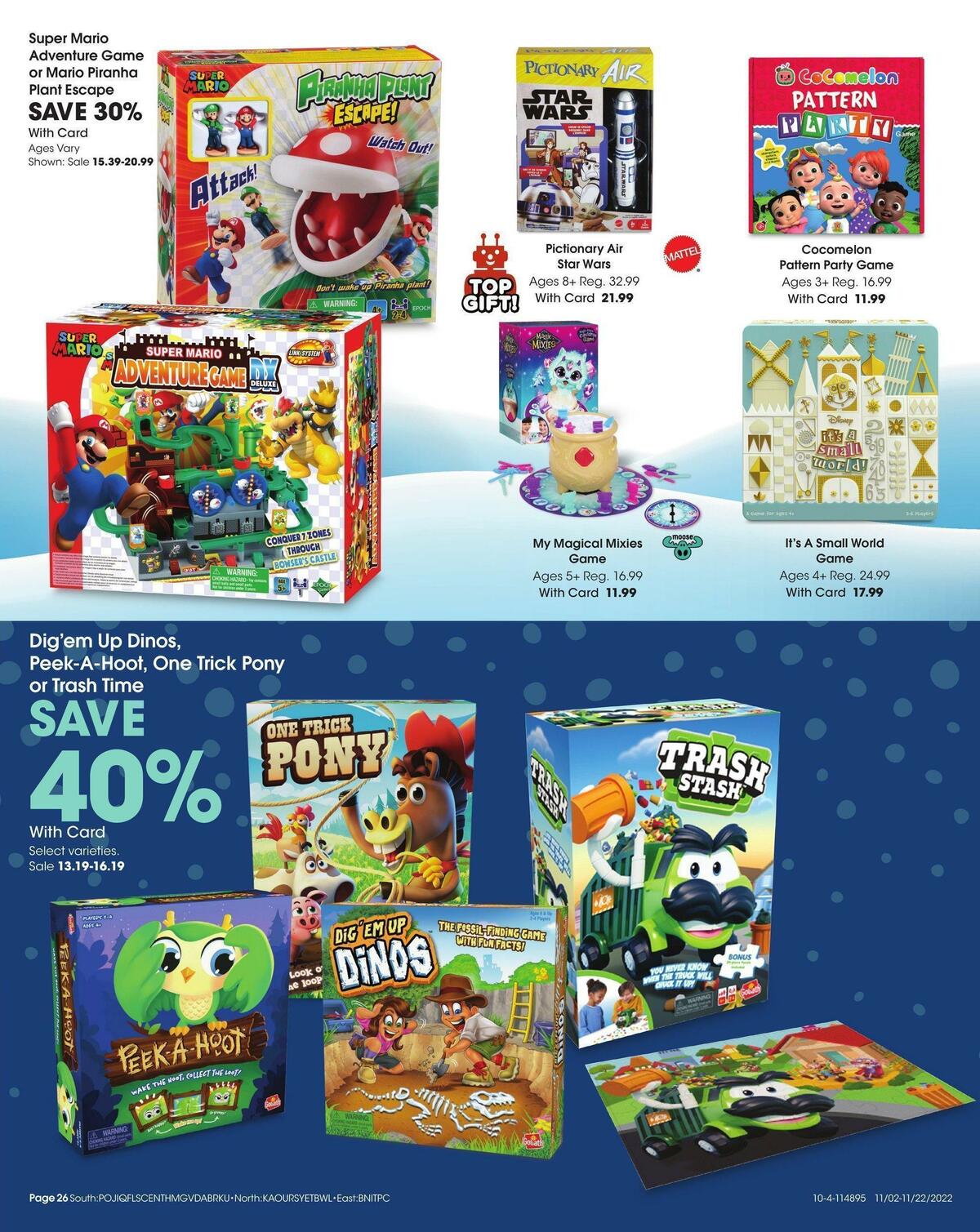 Fred Meyer Toy Book Weekly Ad from November 2