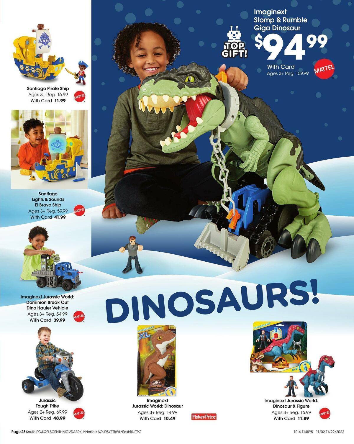 Fred Meyer Toy Book Weekly Ad from November 2