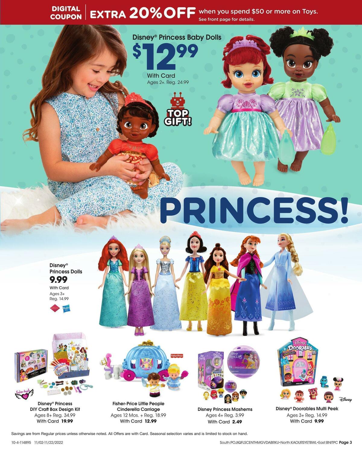 Fred Meyer Toy Book Weekly Ad from November 2