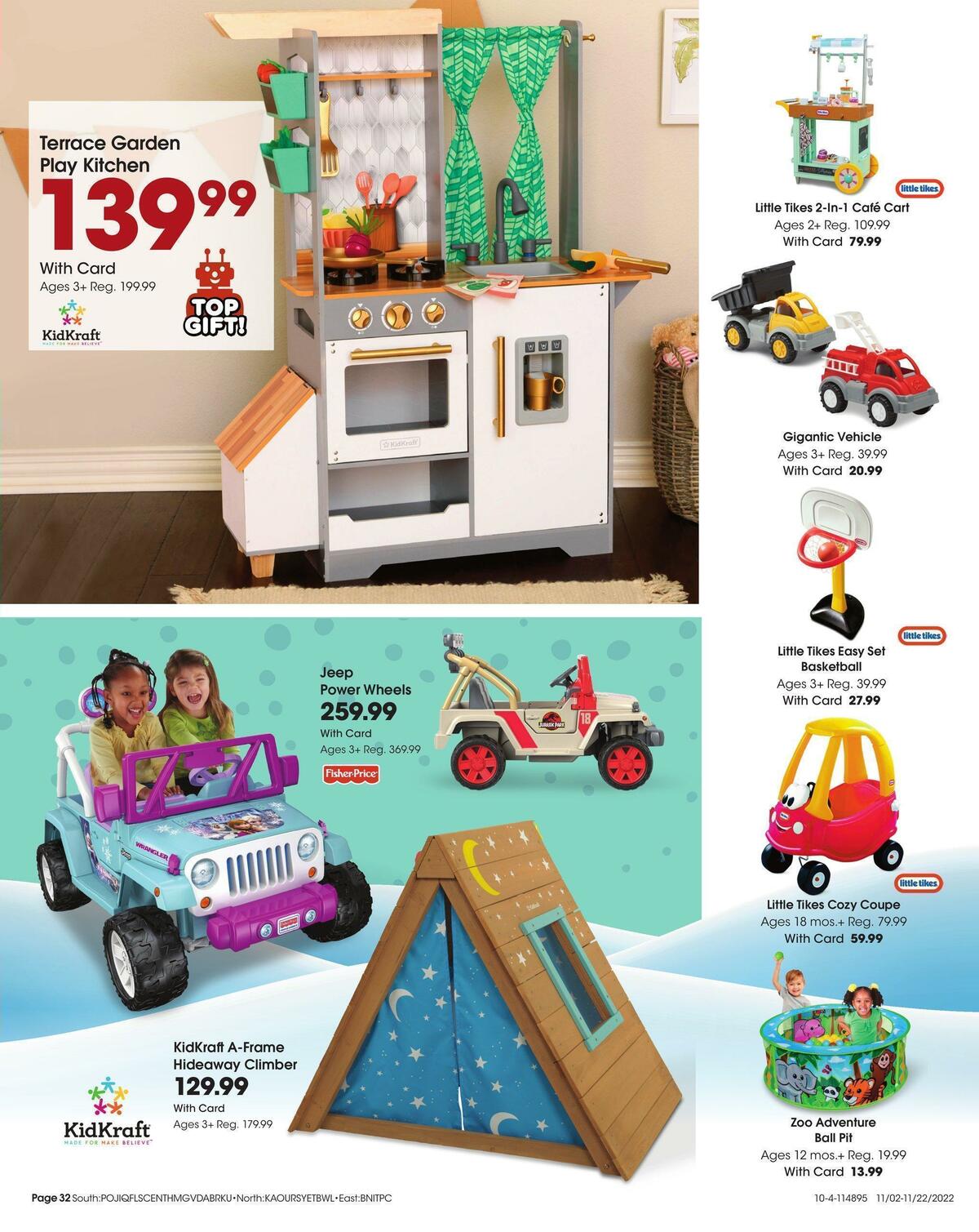 Fred Meyer Toy Book Weekly Ad from November 2