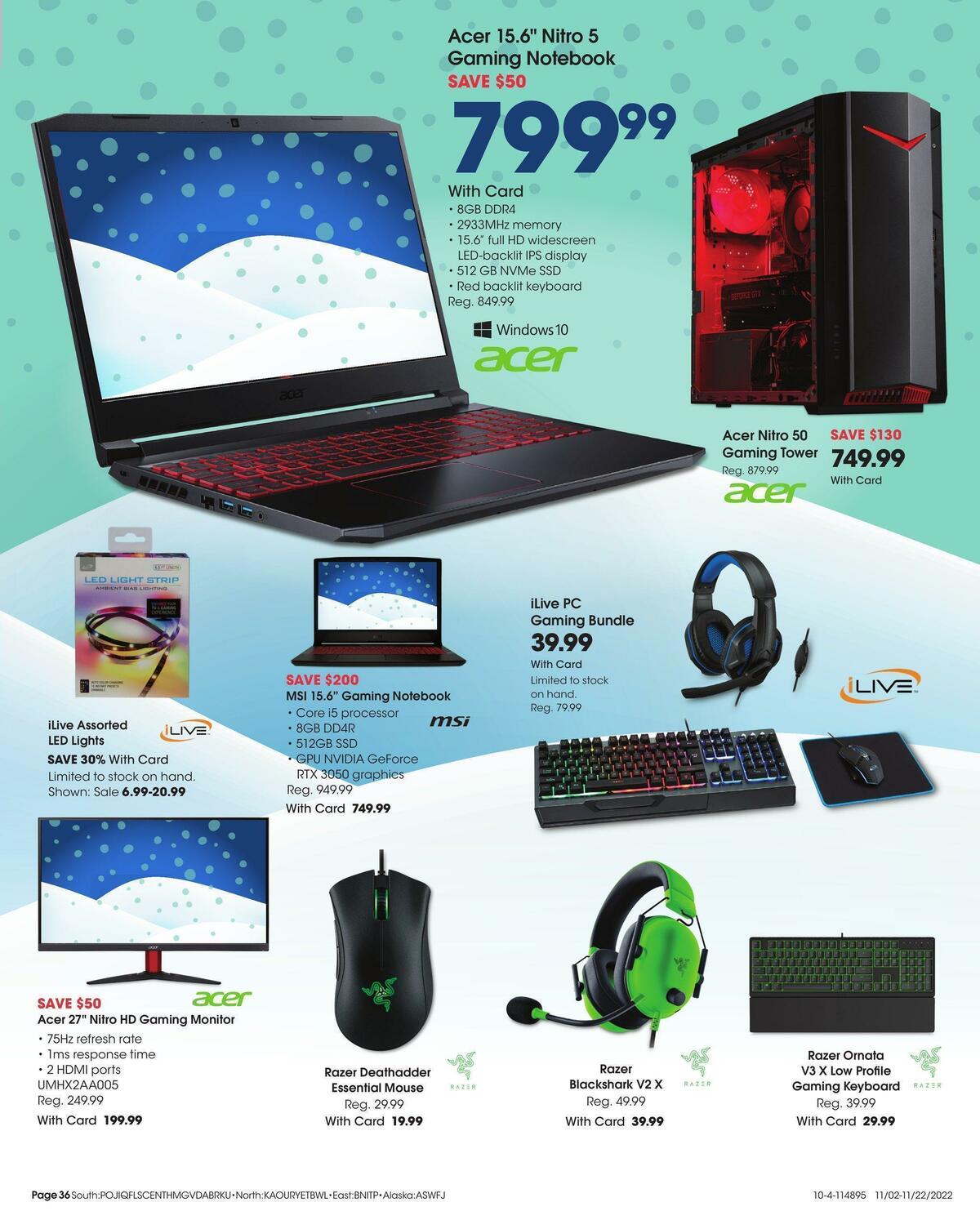 Fred Meyer Toy Book Weekly Ad from November 2