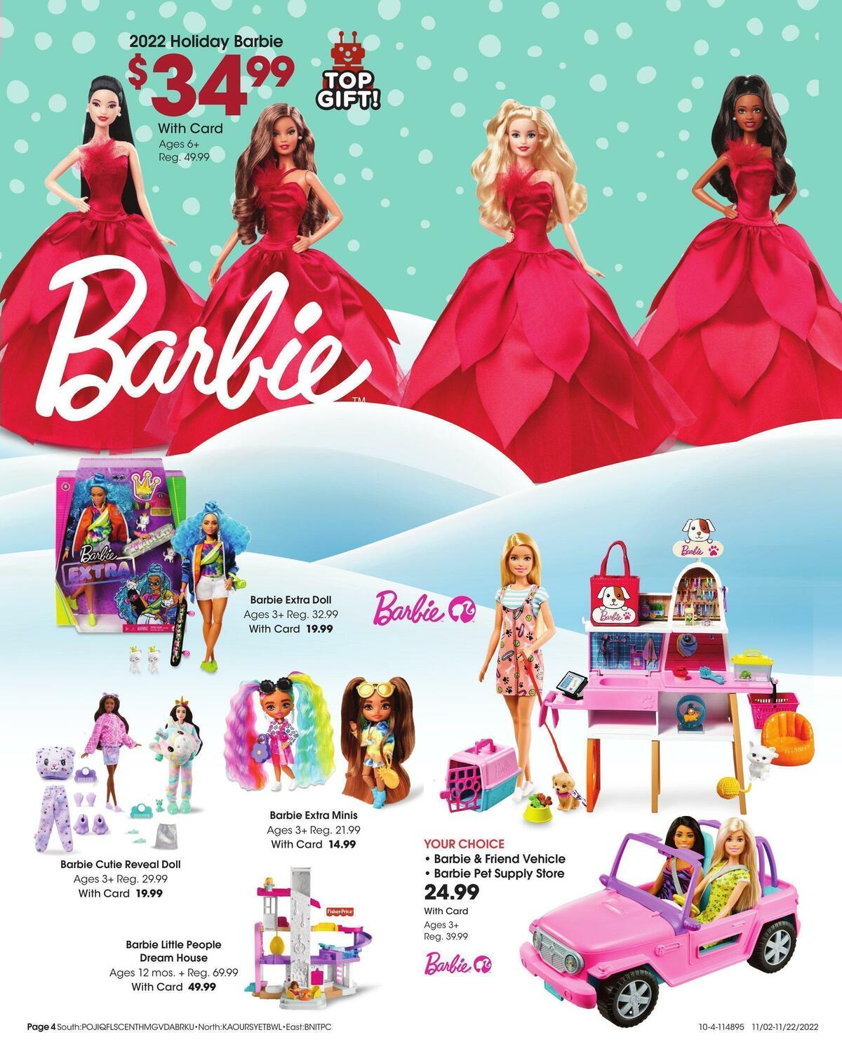 Fred Meyer Toy Book Weekly Ad from November 2