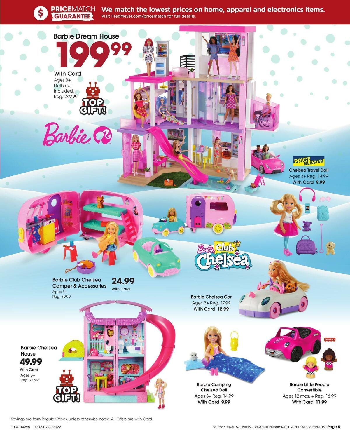 Fred Meyer Toy Book Weekly Ad from November 2
