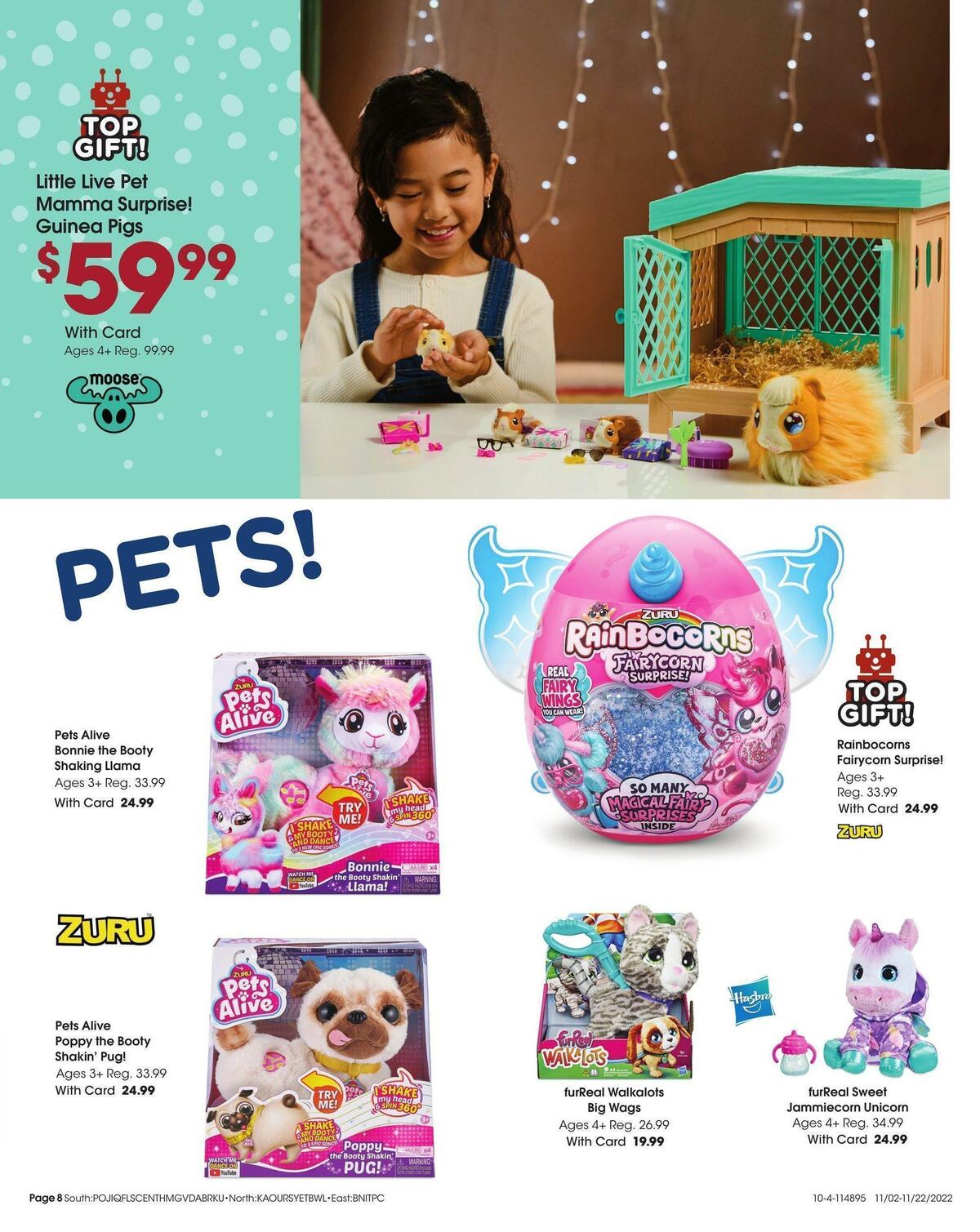 Fred Meyer Toy Book Weekly Ad from November 2