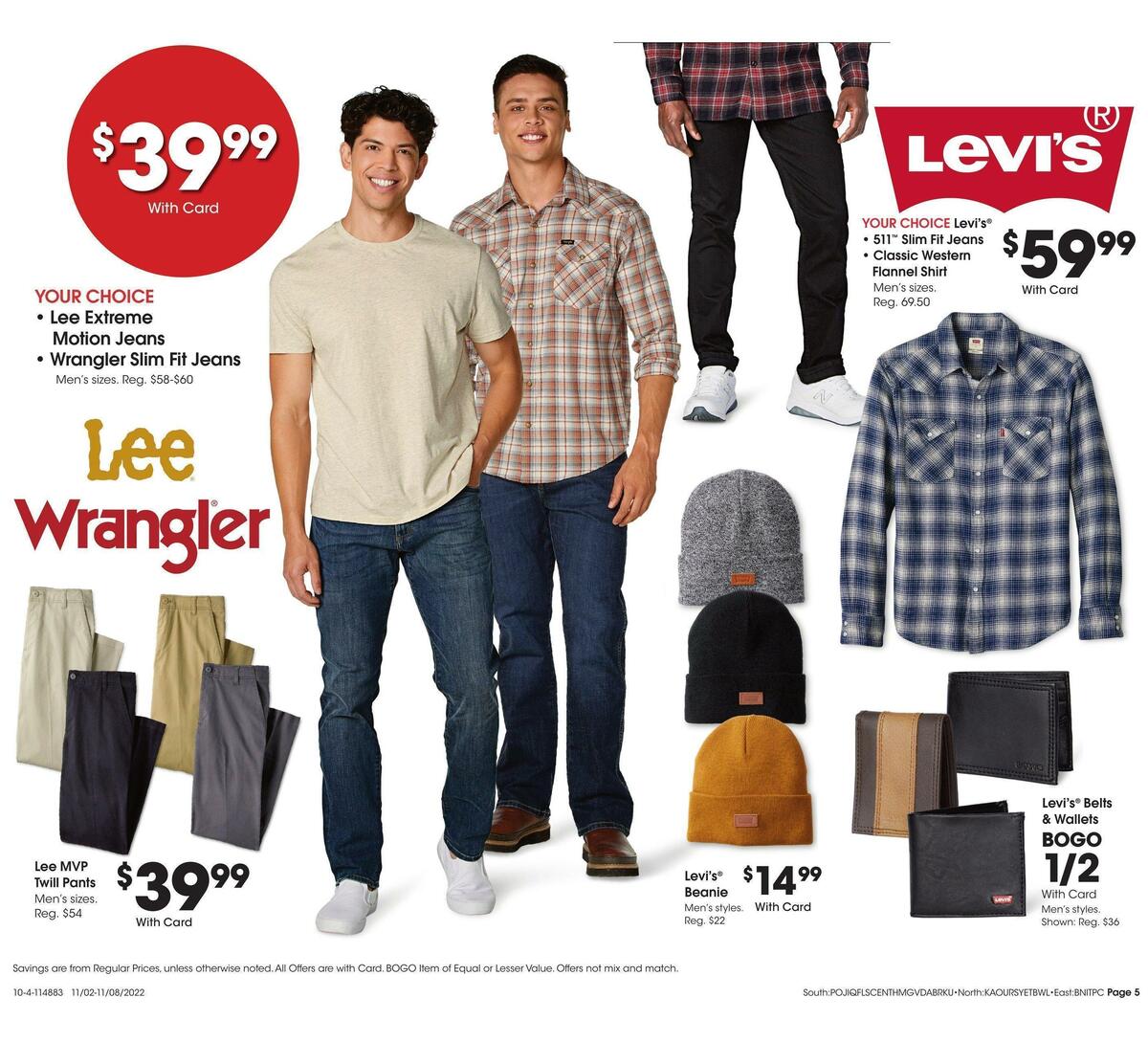 Fred Meyer General Merchandise Weekly Ad from November 2