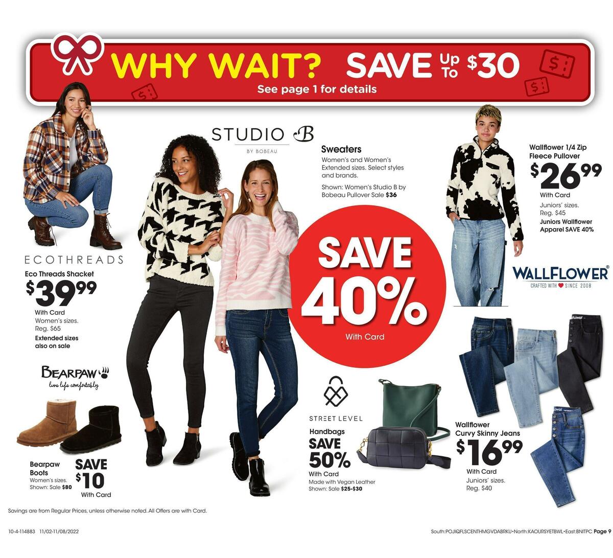 Fred Meyer General Merchandise Weekly Ad from November 2