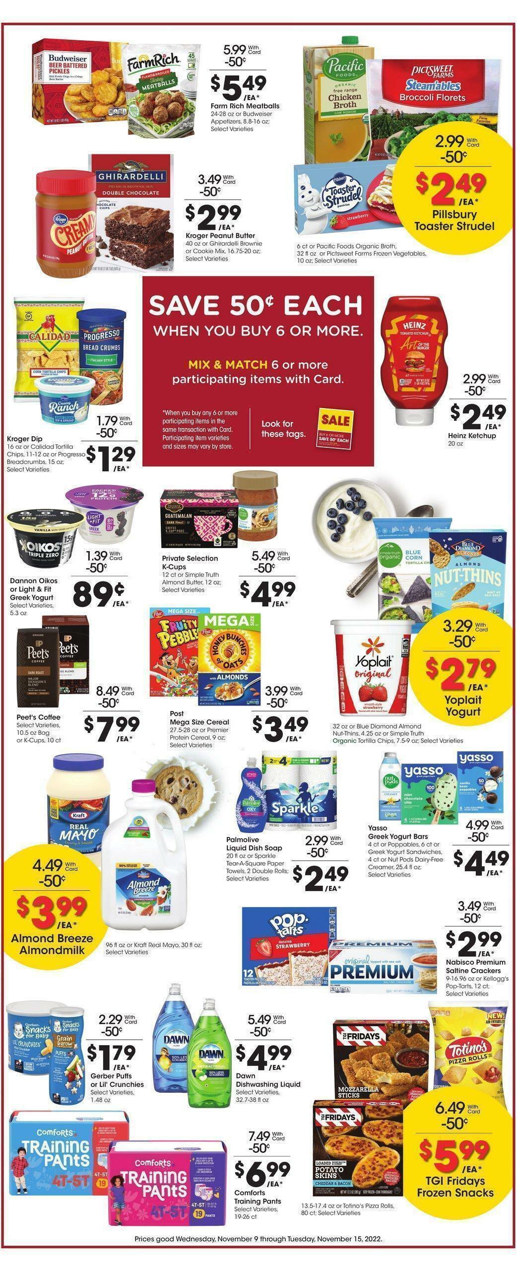 Fred Meyer Weekly Ad from November 9
