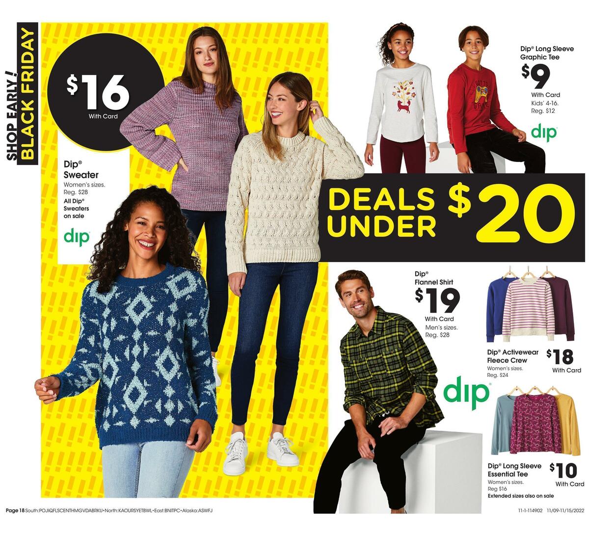 Fred Meyer General Merchandise Weekly Ad from November 9