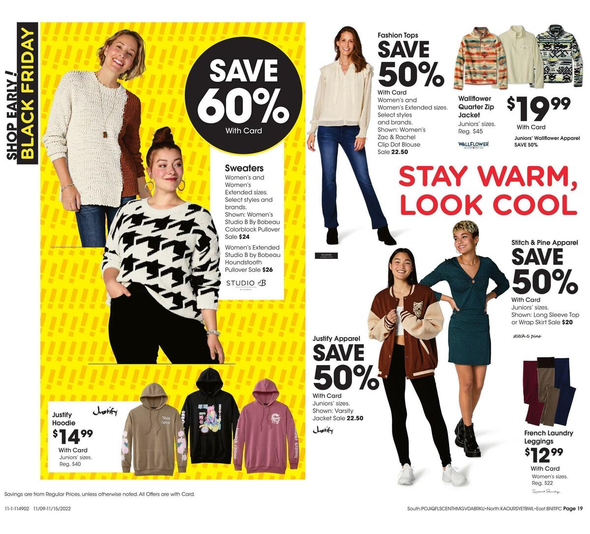 Fred Meyer General Merchandise Weekly Ad from November 9