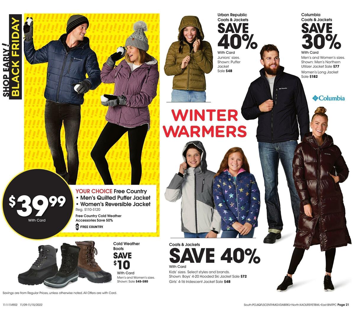 Fred Meyer General Merchandise Weekly Ad from November 9