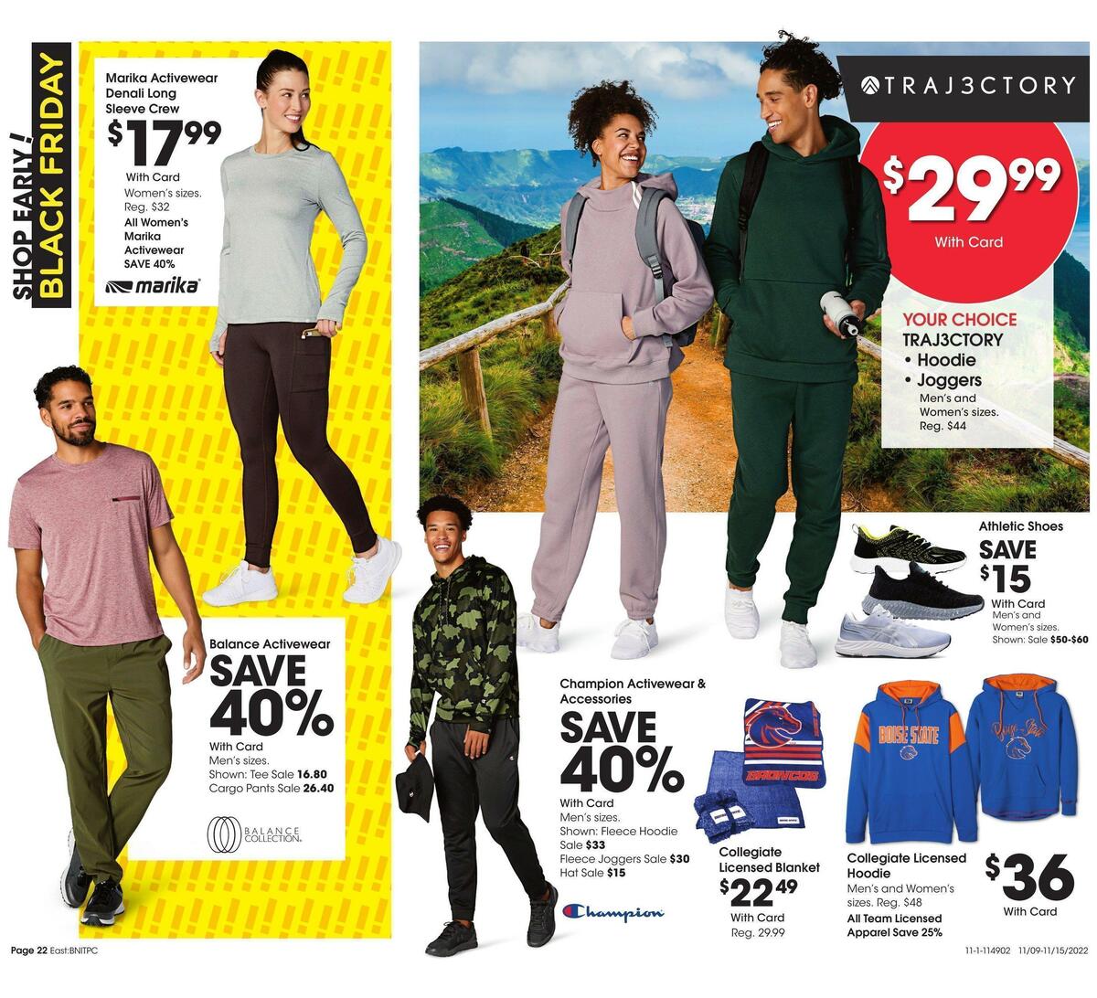 Fred Meyer General Merchandise Weekly Ad from November 9