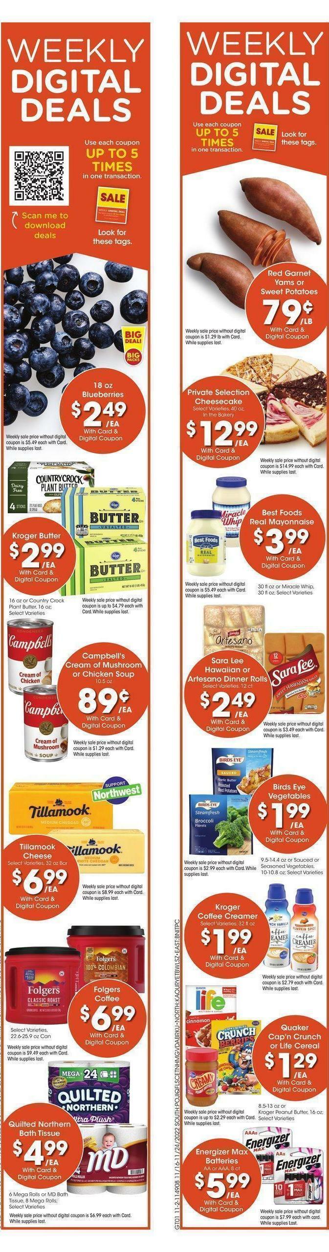 Fred Meyer Weekly Ad from November 16
