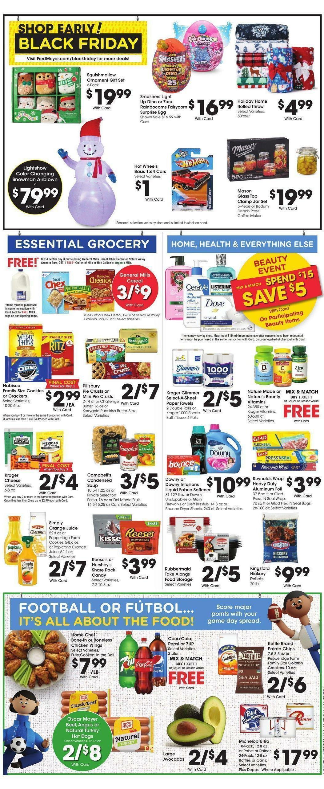 Fred Meyer Weekly Ad from November 16