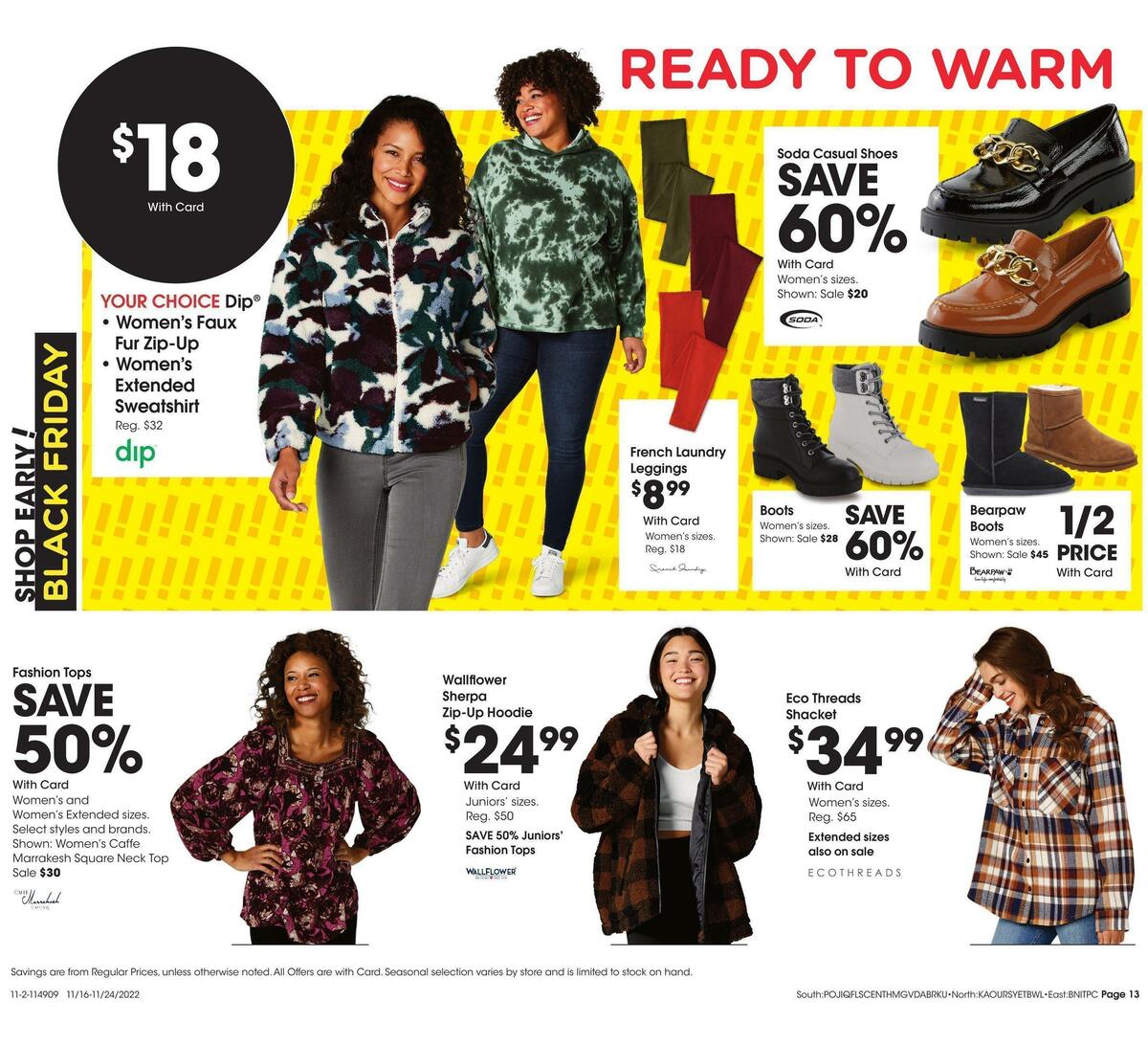 Fred Meyer General Merchandise Weekly Ad from November 16