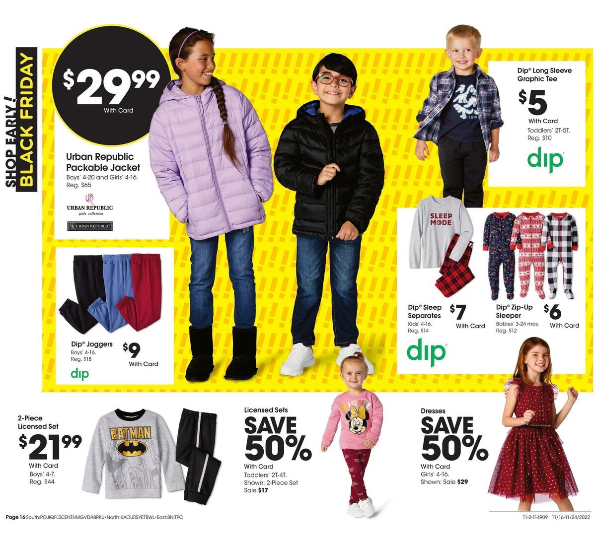 Fred Meyer General Merchandise Weekly Ad from November 16