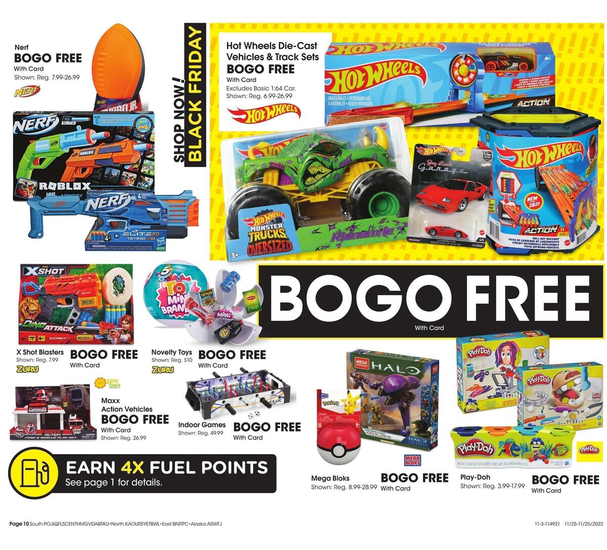 Fred Meyer Black Friday Weekly Ad from November 25