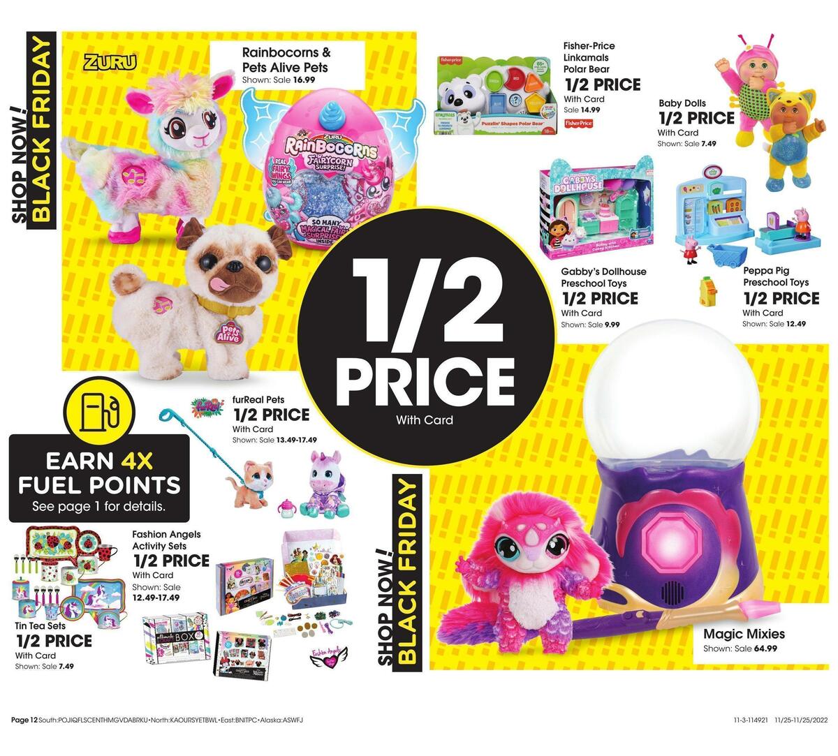 Fred Meyer Black Friday Weekly Ad from November 25