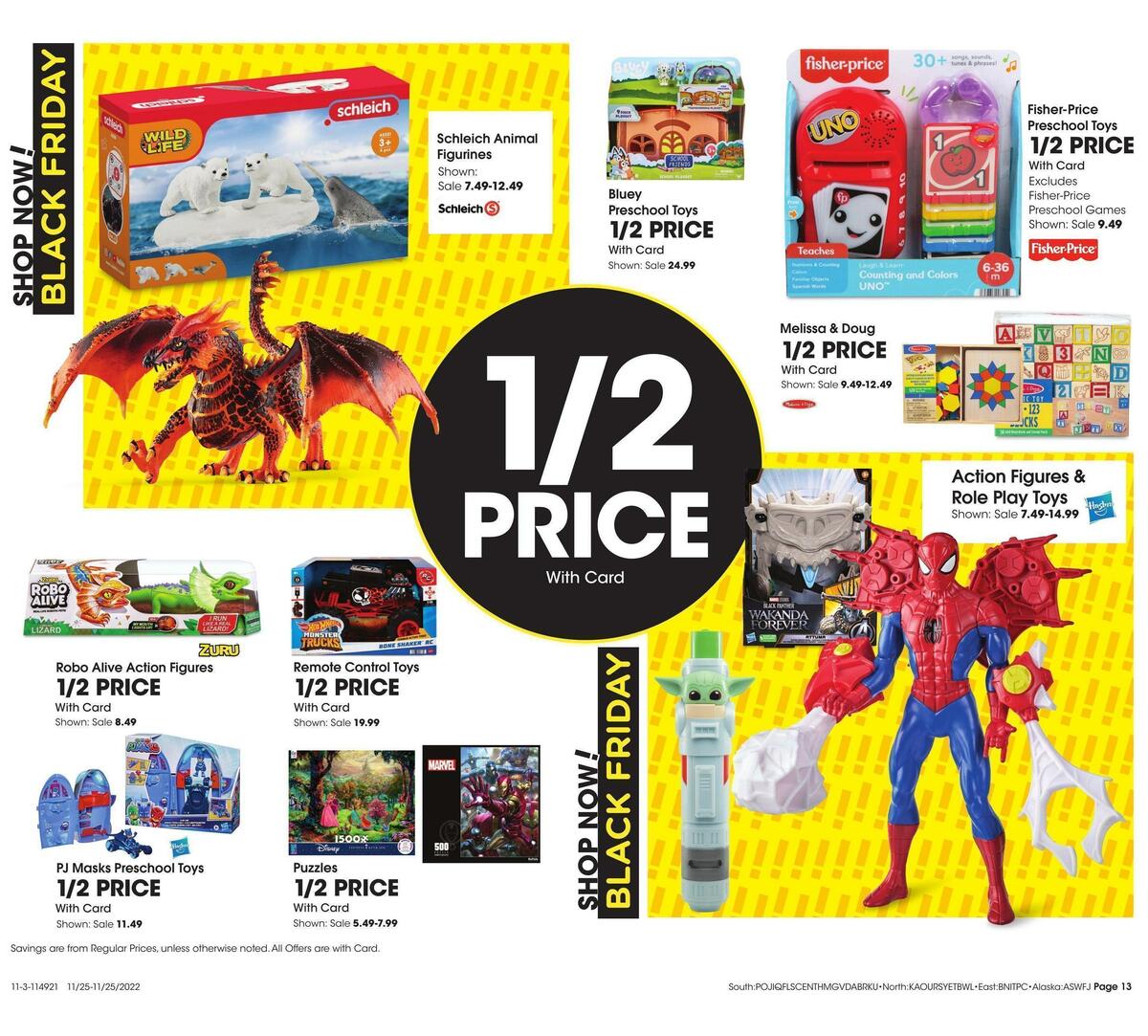 Fred Meyer Black Friday Weekly Ad from November 25