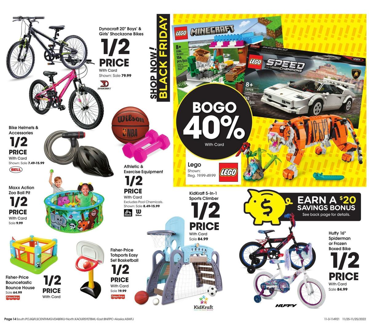 Fred Meyer Black Friday Weekly Ad from November 25