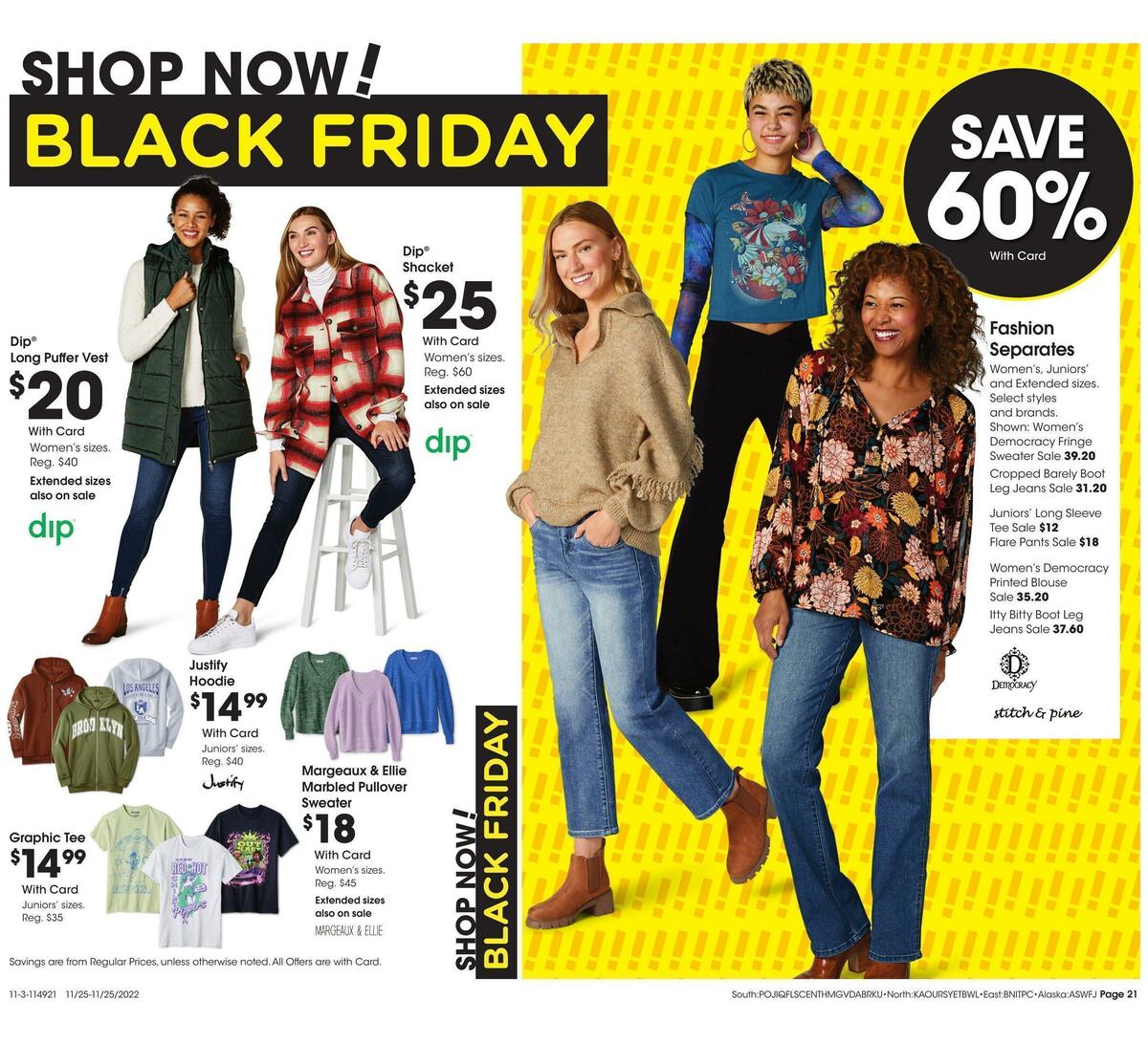 Fred Meyer Black Friday Weekly Ad from November 25