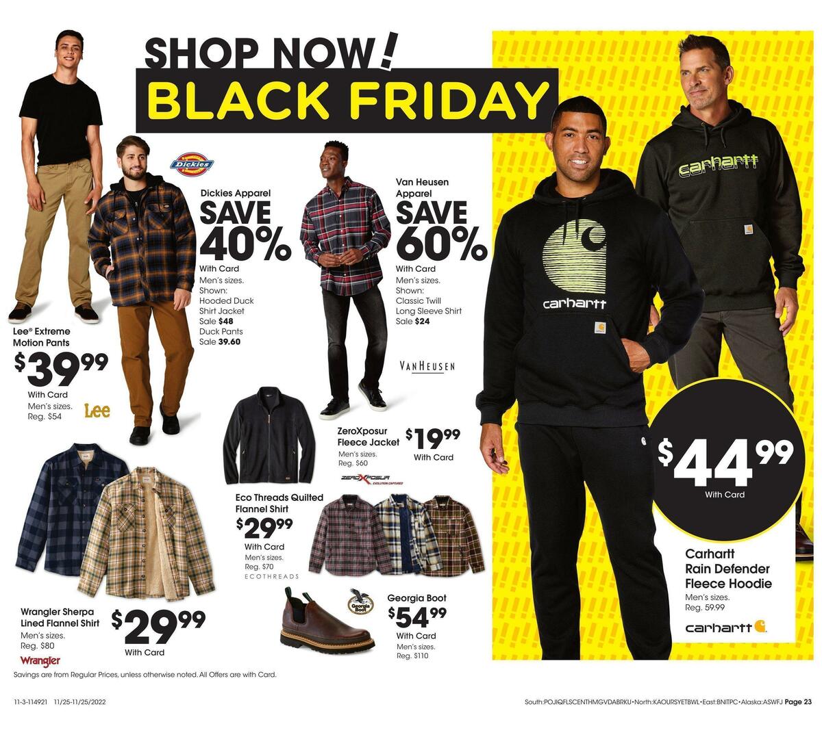 Fred Meyer Black Friday Weekly Ad from November 25