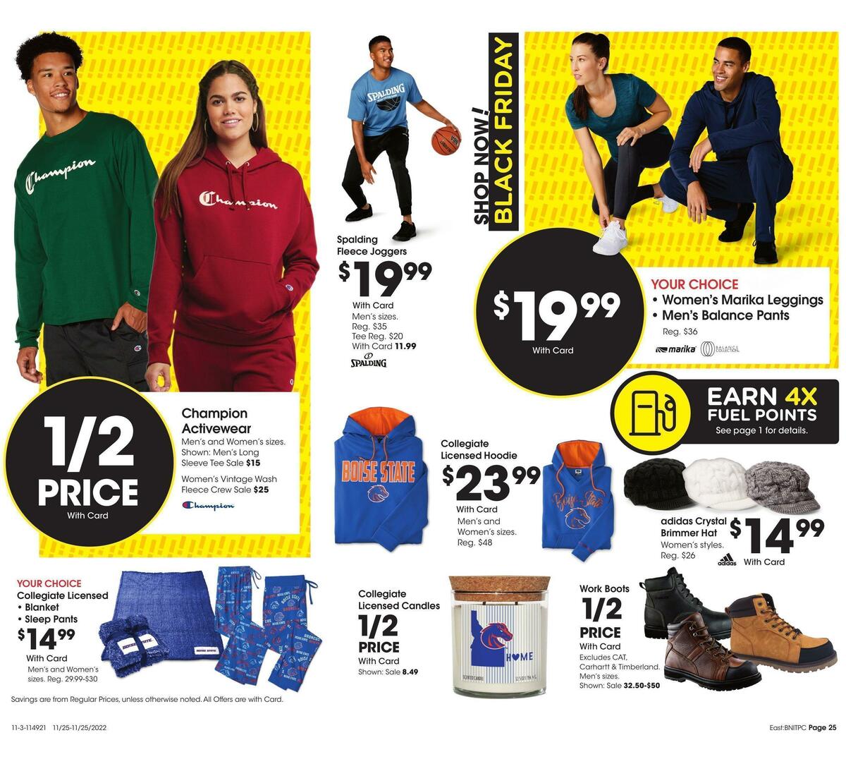 Fred Meyer Black Friday Weekly Ad from November 25