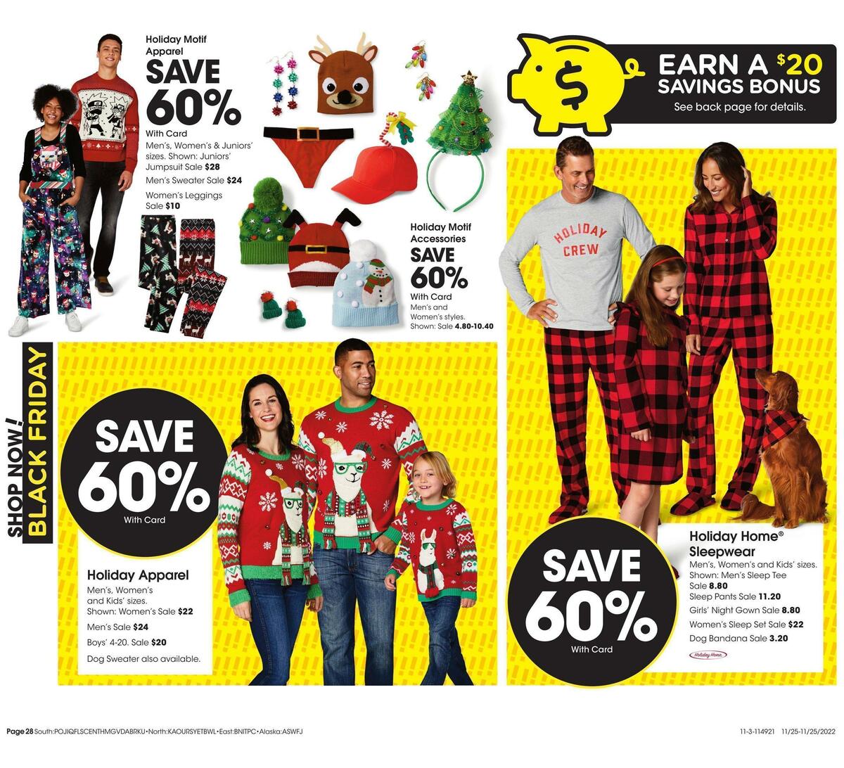 Fred Meyer Black Friday Weekly Ad from November 25