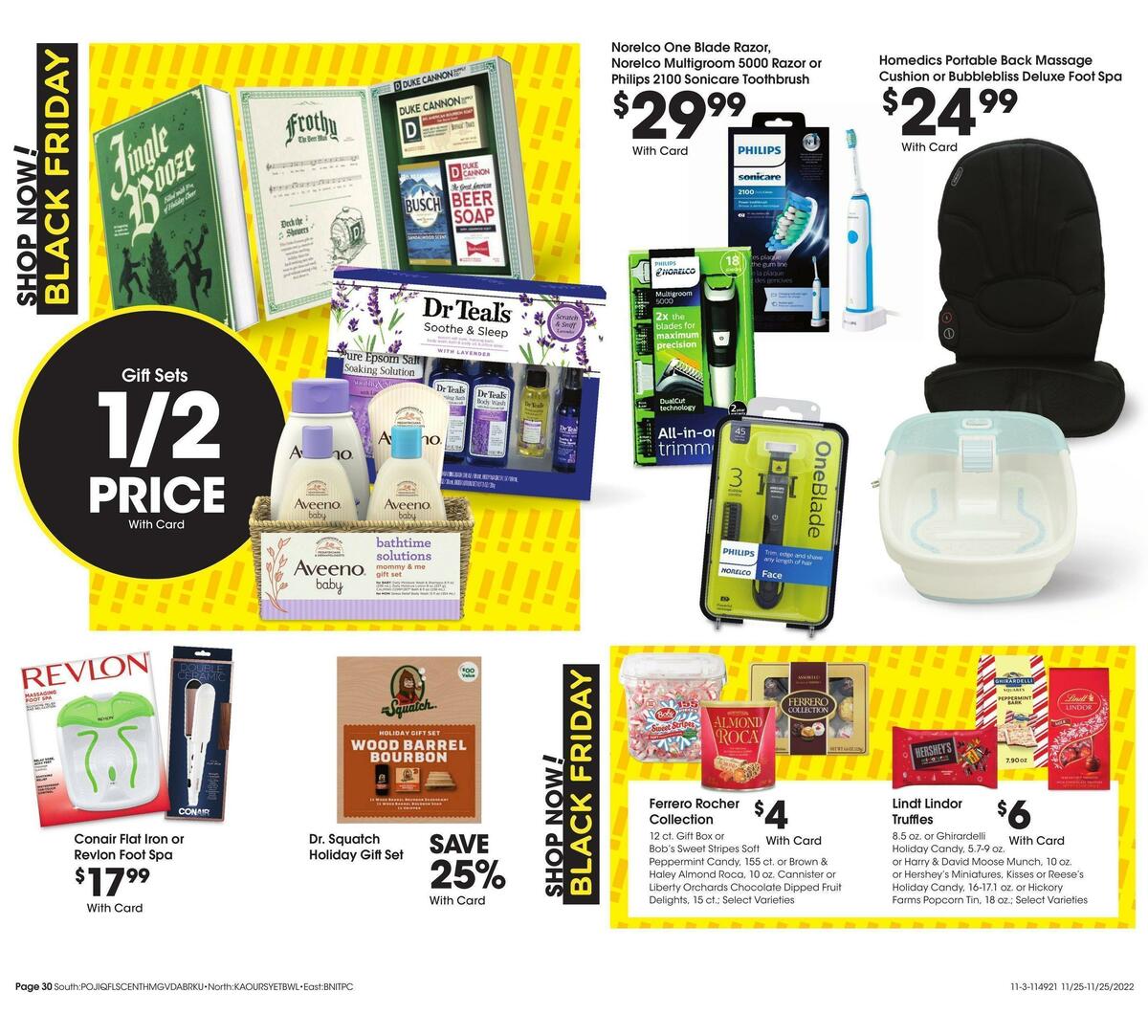 Fred Meyer Black Friday Weekly Ad from November 25