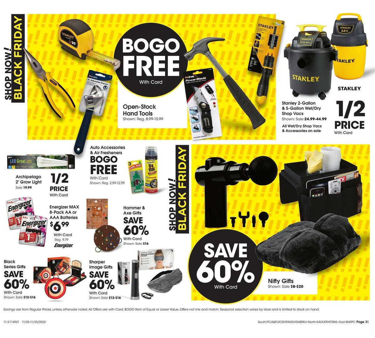 Fred Meyer Black Friday Weekly Ad from November 25