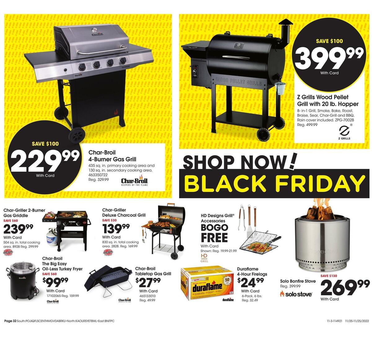 Fred Meyer Black Friday Weekly Ad from November 25