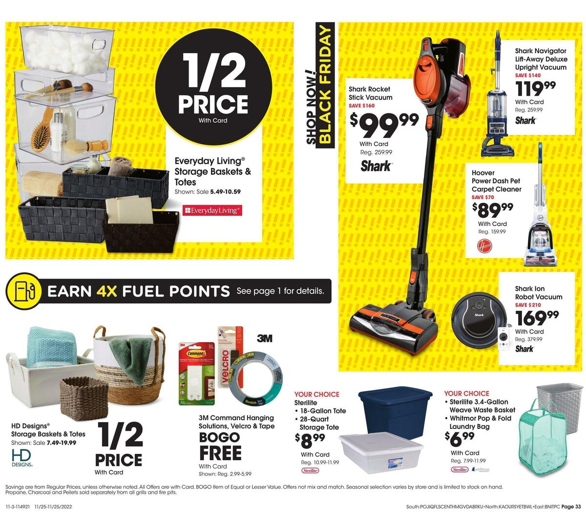 Fred Meyer Black Friday Weekly Ad from November 25