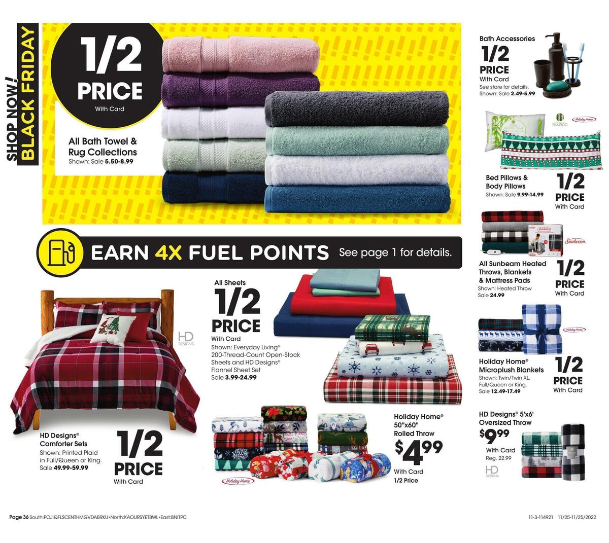 Fred Meyer Black Friday Weekly Ad from November 25