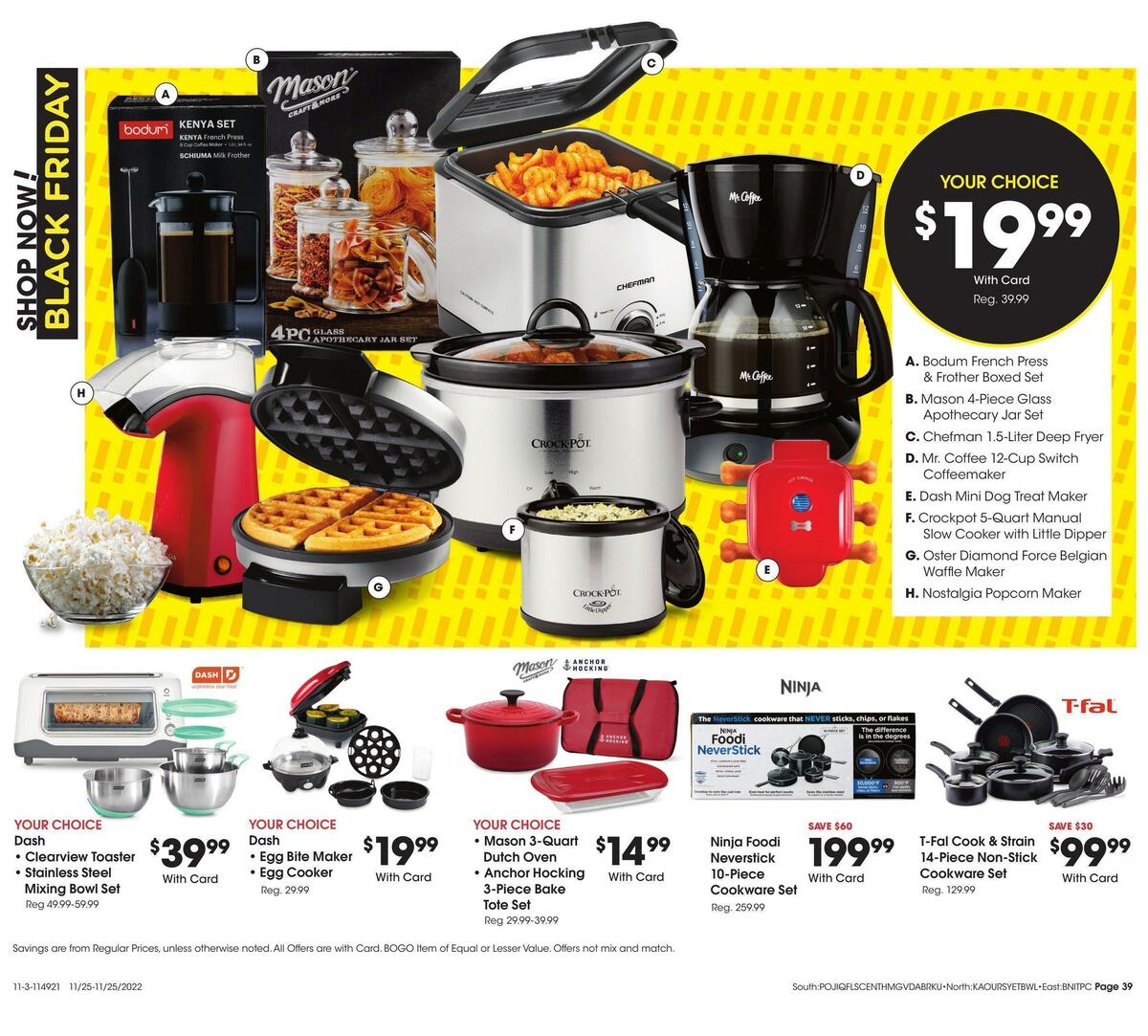 Fred Meyer Black Friday Weekly Ad from November 25