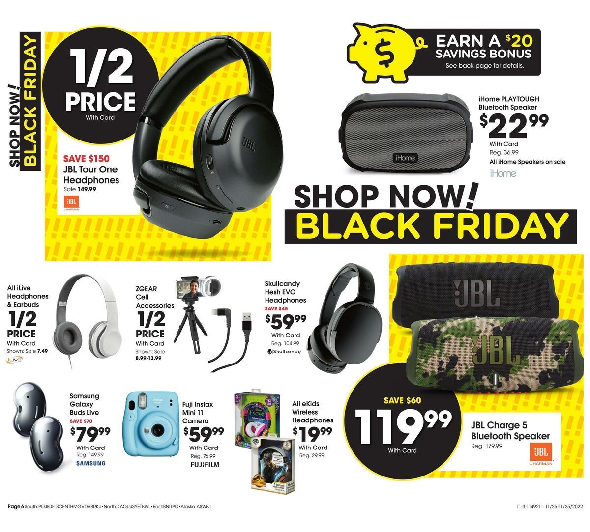 Fred Meyer Black Friday Weekly Ad from November 25