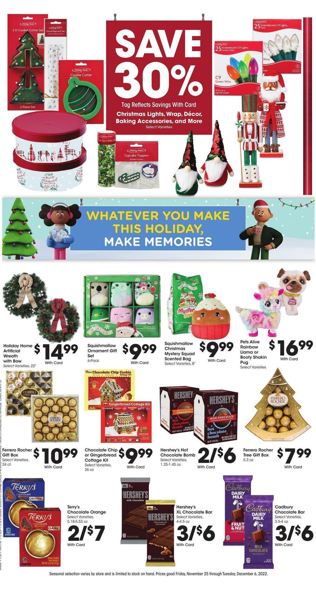 Fred Meyer Weekly Ad from November 25
