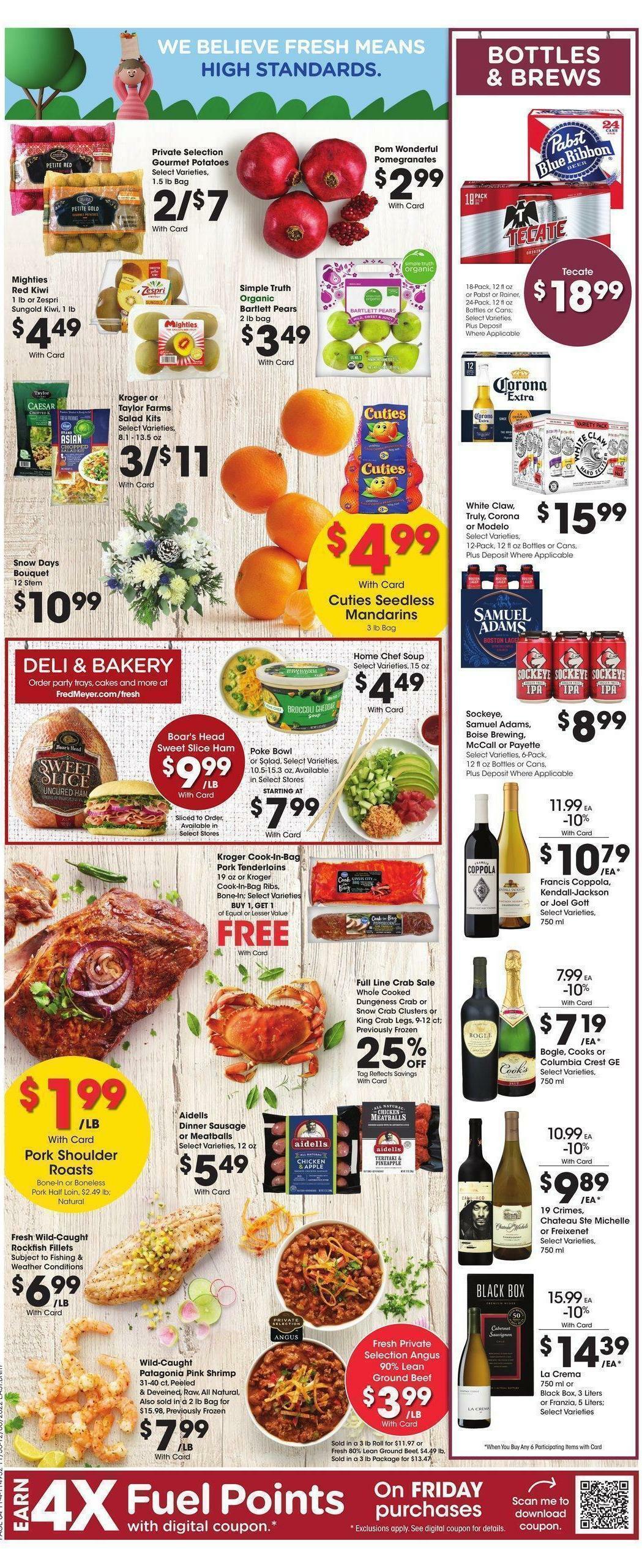 Fred Meyer Weekly Ad from November 30