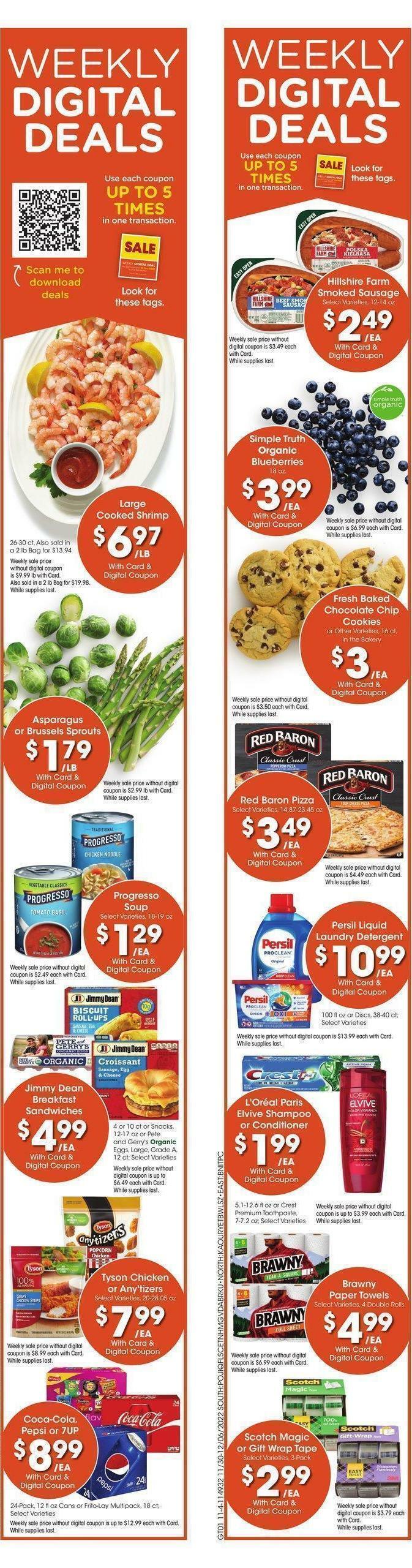 Fred Meyer Weekly Ad from November 30
