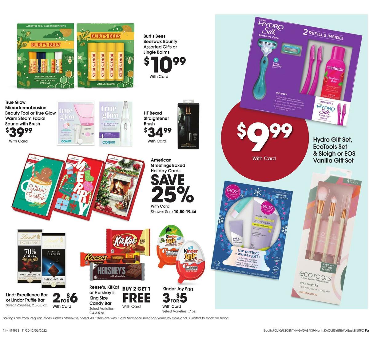 Fred Meyer General Merchandise Weekly Ad from November 30