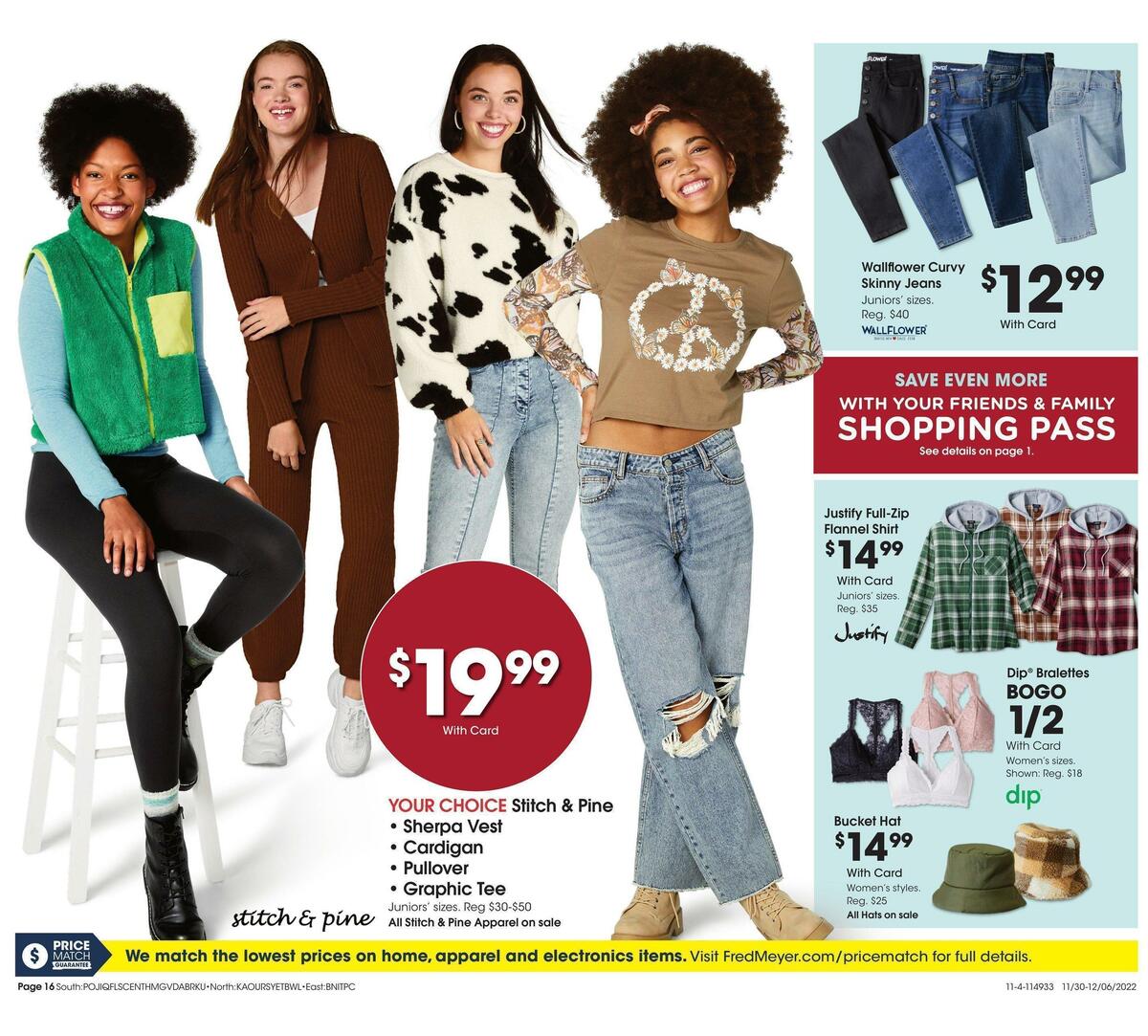 Fred Meyer General Merchandise Weekly Ad from November 30
