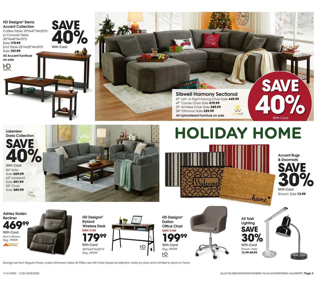 Fred Meyer General Merchandise Weekly Ad from November 30